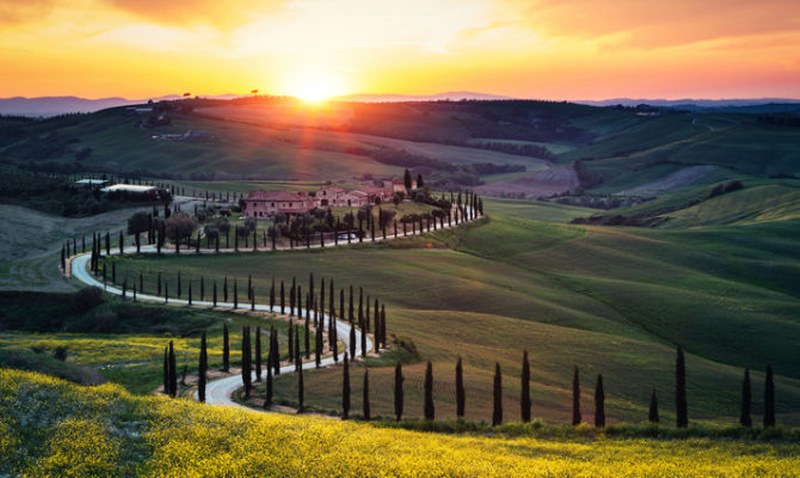 val d'orcia in toscana luoghi da vedere